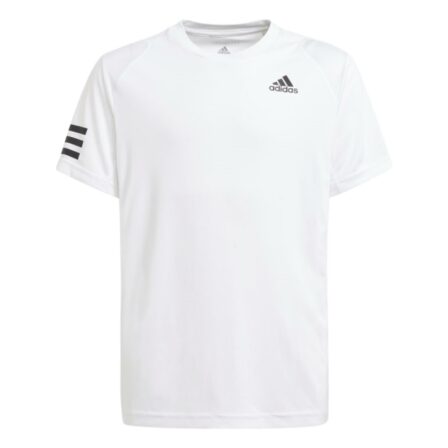 Adidas Boys Club 3-Stribe T-shirt White