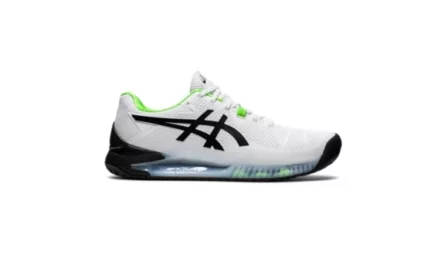 Asics Gel-Resolution 8 White/Green Gecko