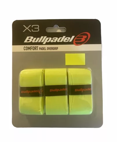 Bullpadel Comfort Padel Overgrip Neon 3-Pak