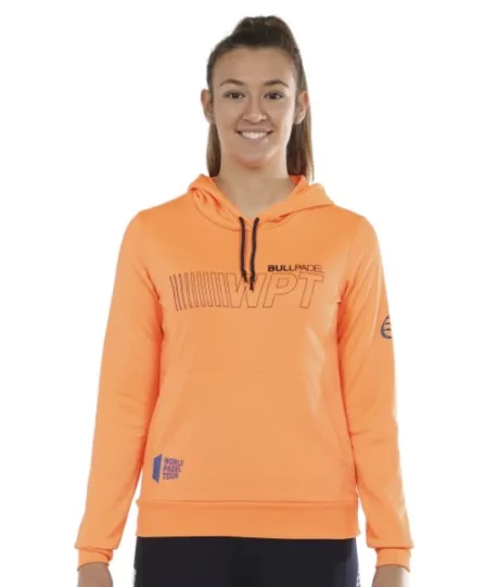 Bullpadel Yopal Hoodie Naranja Fluor