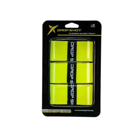 Drop Shot Super Tacky Overgrip Yellow 3-Pack