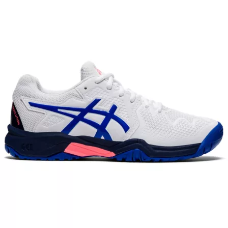 Asics Gel-Resolution 8 Junior White/Blue