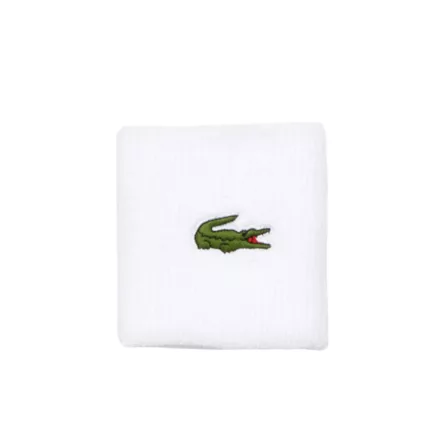 Lacoste Wristband 2-Pack White