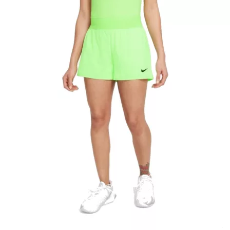 Nike Court Dri-Fit Victory Shorts Dame Lime Glow/Black