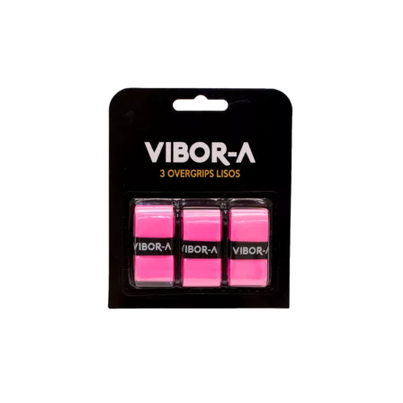 Vibor-A Blister 3 Pack Overgrips Pro Soft Pink