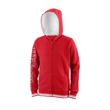 Wilson Team II FZ Hoody Junior Team Red