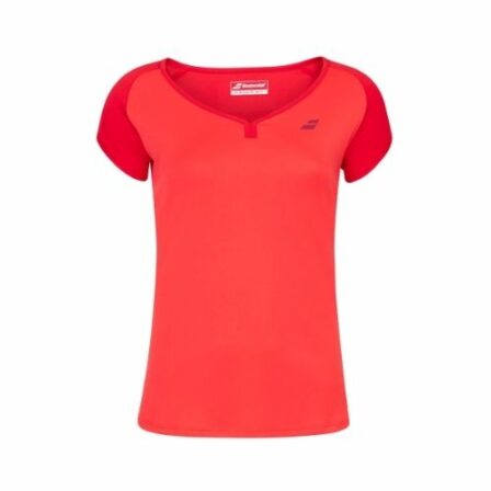 Babolat Play Cap Dame T-shirt Tomato Red