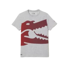 Lacoste Novak Djokovic T-shirt Silver Chine