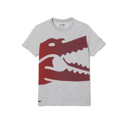 Lacoste Novak Djokovic T-shirt Silver Chine