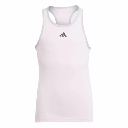 Adidas Girls Club Tank Top Clear Pink