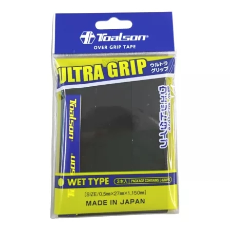 Toalson Ultra Grip 3-Pack Black
