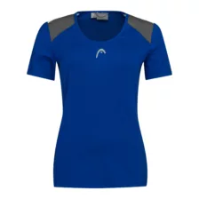 Head Club 22 Tech T-Shirt Women Royal Blue