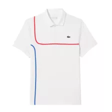 Lacoste Ultra-Dry Piqué Polo Shirt White