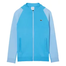 Lacoste Tennis x Novak Djokovic Jacquard Jacket Blue