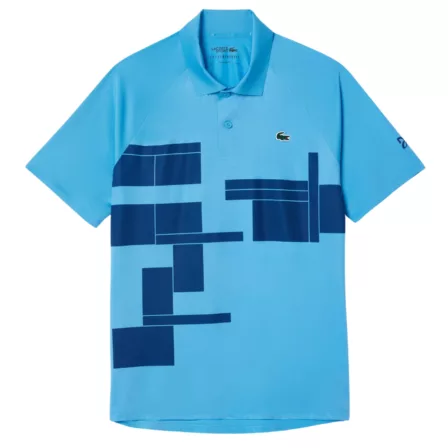 Lacoste Tennis x Novak Djokovic On Court Polo Blue