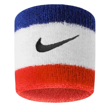 Nike Swoosh Wristbands 2-Pack Habanero Red/Black