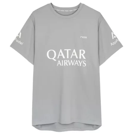 Nox AT10 Sponsors T-shirt Grey