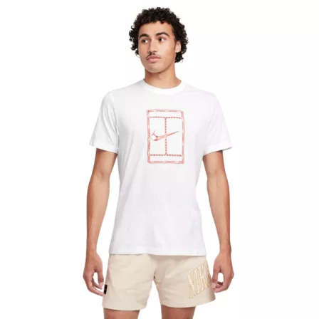 Nike Court Dri-FIT Heritage T-shirt White