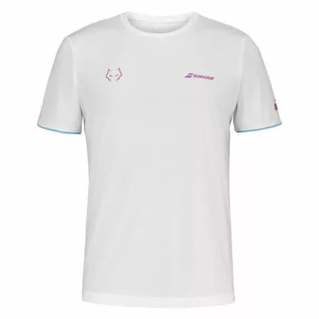 Babolat Crew Neck Tee Lebrón White