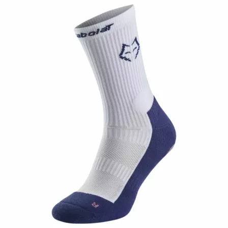 Babolat Mid-Calf Socks Lebrón White/Estate Blue