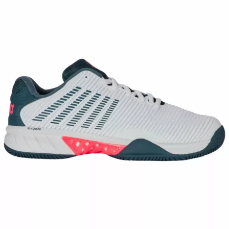 K-Swiss Hypercourt Express 2 Clay White/Stargazer/Neon Blaze