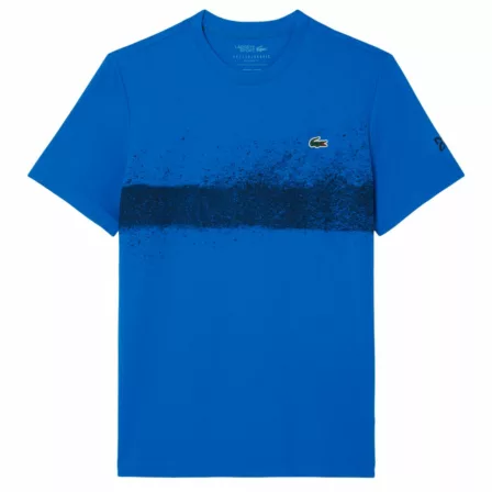 Lacoste Tennis x Novak Djokovic T-shirt Gypsy Blue/Navy Blue