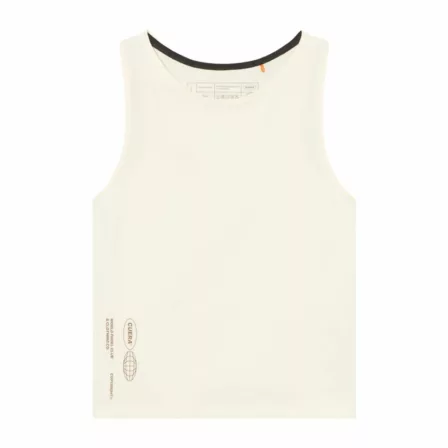 Cuera Oncourt Cropped Tank Top Women Off White