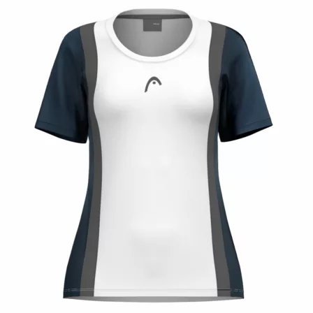 Head Club 25 Tech T-shirt Women Navy/White