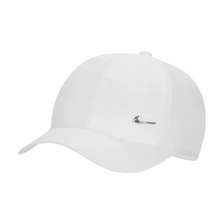 Nike Kids Dri-FIT Club Metal Swoosh Cap White