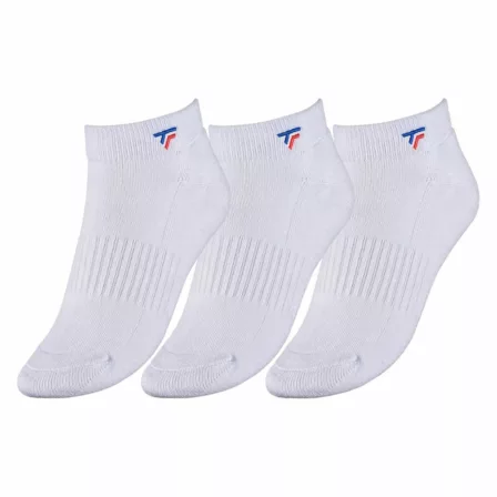 Tecnifibre Low Cut Socks 3-Pack White