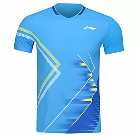 Li-Ning AAYV051-4 Players T-shirt Blue