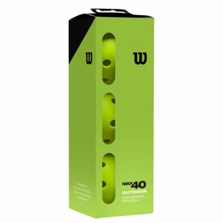 Wilson Max 40 Outdoor Ball 3 stk.