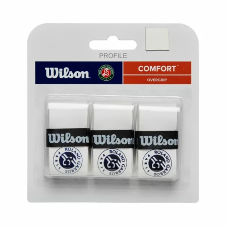 Wilson RG Overgrip 2025 3-Pack White/Blue