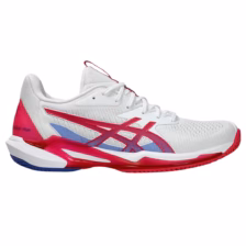Asics Solution Speed FF 3 Clay Women White/Bright Rose