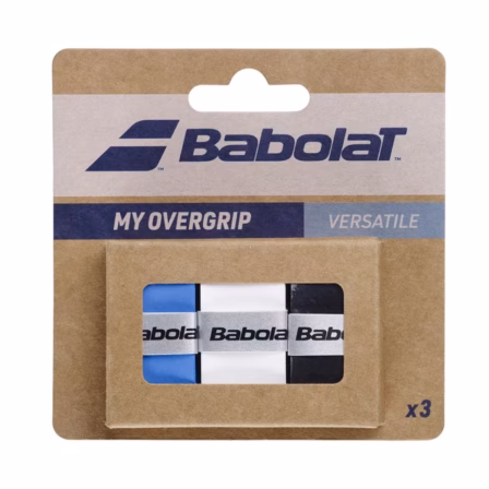 Babolat My Overgrip 3-Pack White/Black/Blue