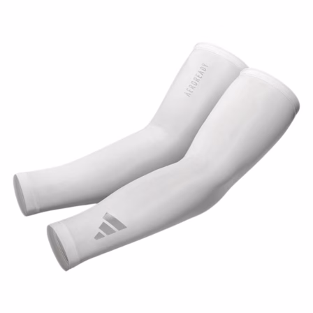 Adidas Climacool Compression Arm Sleeves White