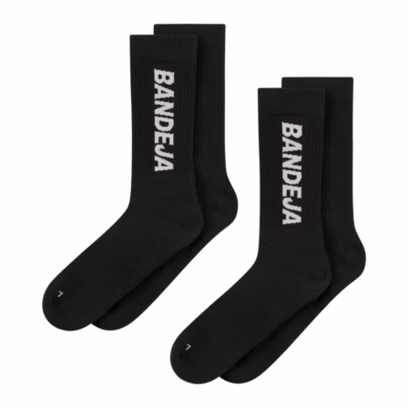 Cuera Bandeja Padel Socks 2-Pack Black/Sand