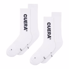 Cuera Padel Socks 2-Pack White/Navy