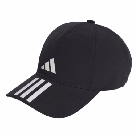 Adidas BB 3-Stripes Aeroready Cap Black