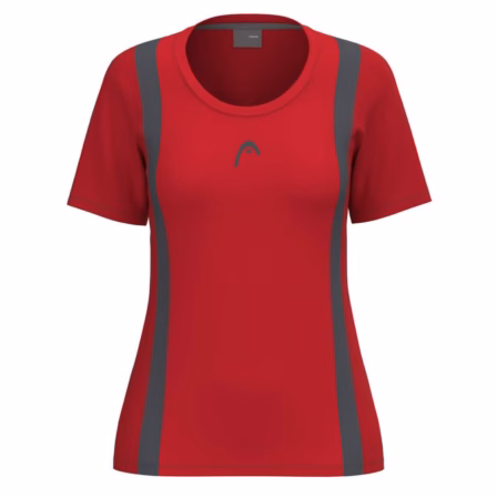 Head Club 25 Tech T-shirt Women Red
