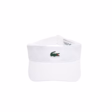 Lacoste Diamond Taffeta Sport Visor White