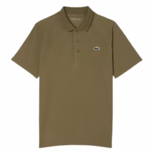 Lacoste Sport Breathable Polo Shirt Olive