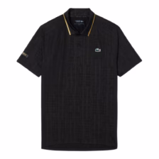 Lacoste Tennis x Novak Djokovic On Court Polo Shirt Black