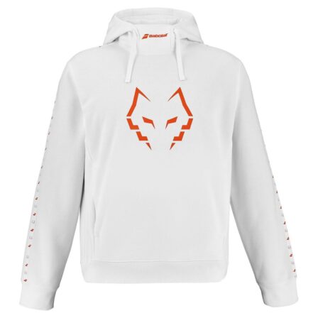Babolat Hood Sweat Juan Lebron White