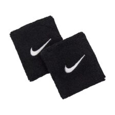 Nike Swoosh Classic Wristbands 2-Pack Black/White