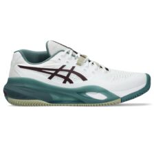 Asics Gel-Resolution X Clay White/Dark Aubergine